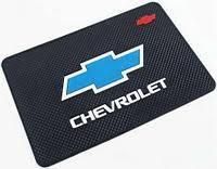 Антиковзний килимок торпеди з логотипом Chevrolet 40456 фото