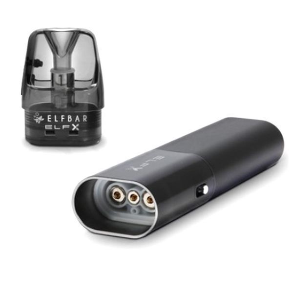 Многоразовая POD-система Elf Bar ELFX 1000 mAh Black Черный 79424 фото