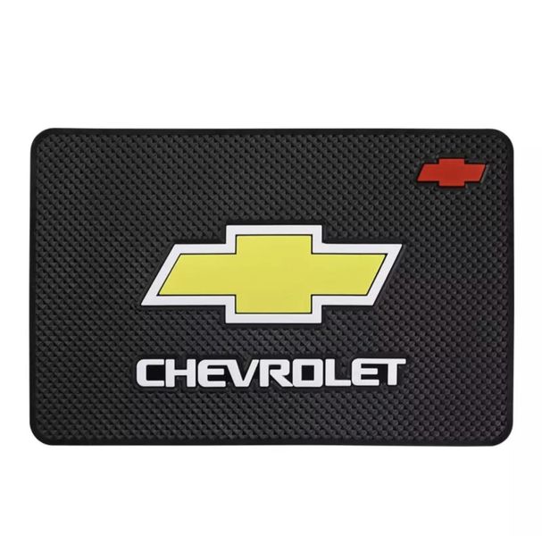 Антискользящий коврик торпеды с логотипом Chevrolet 40456 фото