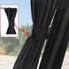 Солнцезащитные шторки Sigma на боковые стекла S / высота 37-42 см / ширина 50 см / двухсторонние Черные 2 шт 36396 фото 6