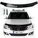 Дефлектор капота мухобійка Renault Logan I 2004-2012 Кріплення плісняви та скотч Voron Glass MR10104 фото 1