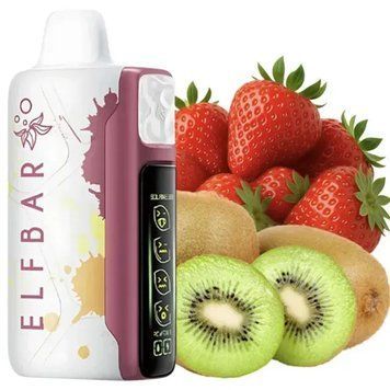 Elf Bar Sour King 30000 Sour Strawberry Kiwi Кисла Полуниця Ківі 90893 фото