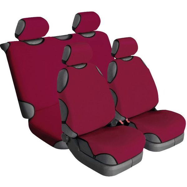 Авточохли майки для передніх сидінь Beltex DELUX Бордові (BX12410) BX12410 фото