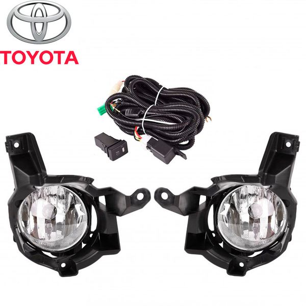 Противотуманные фары для Toyota Rav 4 2013-2015 H16 12V 19W с проводкой Комплект (TY-597) 48328 фото