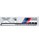 Емблема напис X1M competition для BMW хром пластик (на скотчі) 95806 фото