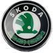 Эмблема для Skoda 78 мм пластиковая задняя 5156(D) фото 1