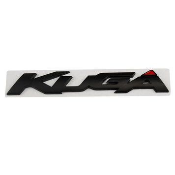 Емблема напис KUGA для Ford чорна матова 150х25мм пластик (на скотчі) OEM 1533047 96043 фото