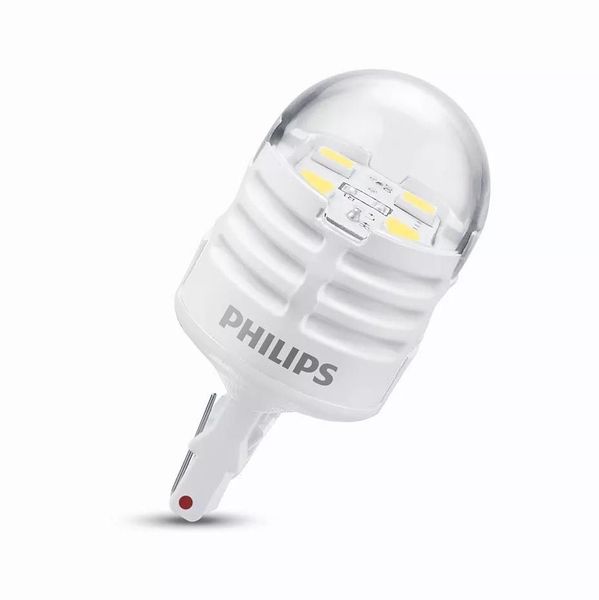 Светодиод 12V бесцок. W21 Philips 11065U30CWB2 LED White Ultinon Pro3000 2шт 57049 фото