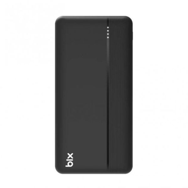 Power Bank Портативний Акумулятор Bix 30000 mAh 3x USB 22,5 Вт Чорний (PB302) S4C_PB302 фото