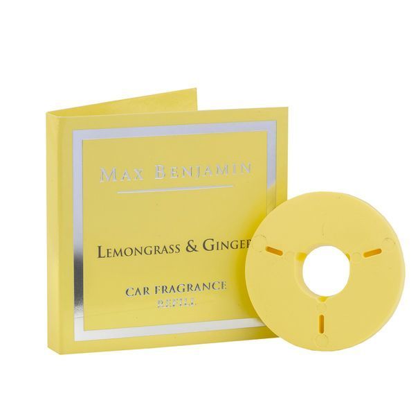Ароматизатор повітря Max Benjamin на обдув Lemongrass-Ginger (Лемонграс та Імбир) Оригінал 60294 фото