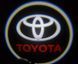 Картридж-вставка логотипа Toyota №19 на двери 1 шт (Красный) 88974 фото 2