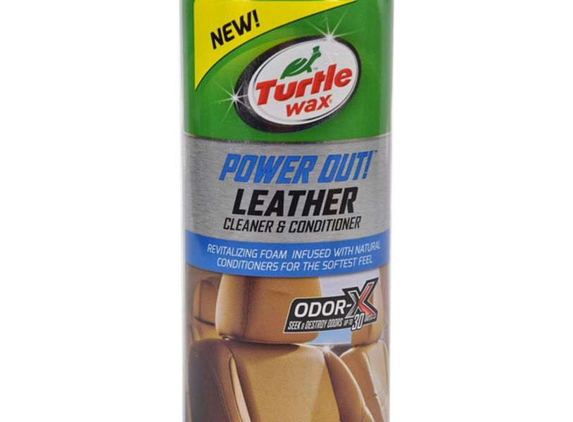 Очищувач шкіри із щіткою Turtle Wax Power Out Odor-X 400 мл (52895) 53151 фото