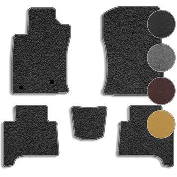 Ворсовые коврики для Toyota Prado 120 2002-2010 (Carrera) 72996 фото