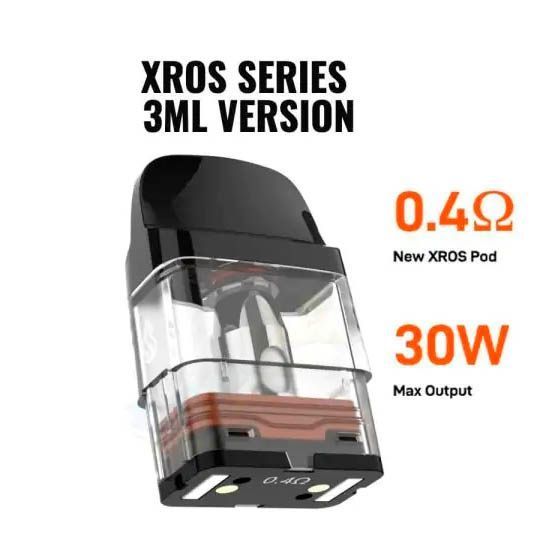 Набор Сменных Картриджей Vaporesso XROS 4 MINI 3 МЛ (0.4 ОМ) 4 шт 80201 фото