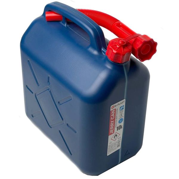 Каністра 10л Пластик HDPE Щільна Для Нафти Продуктів З Лійкою (BP-310) S4C_62901 фото
