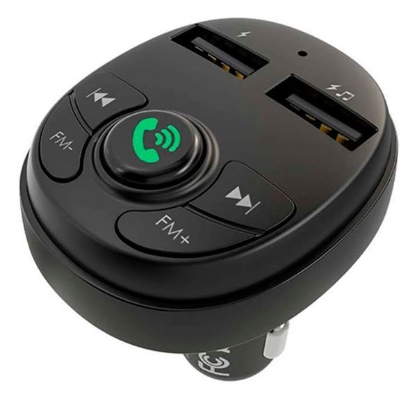 Автомобильный FM модулятор (трансмиттер) Borofone Music Joy 2xUSB Bluetooth (BC26B) 66265 фото