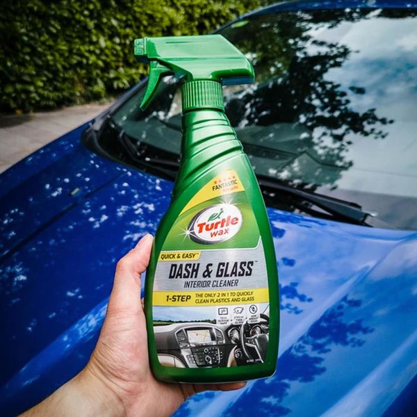 Універсальний очисник скла та пластику салону Turtle Wax Dash & Glass Cleaner Quick & Easy 500 мл (52803) 64755 фото