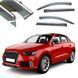 Дефлектори вікон вітровики Benke для Audi Q3 (F3) 2019- Молдинг Нержавіюча сталь 3D (BADQ31923-W/S) 79899 фото 1