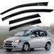 Дефлекторы окон ветровики Chevrolet Aveo T200 2002-2011 Хечбек Скотч 3M Voron Glass 33504 фото 6