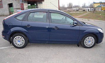 Дефлекторы окон ветровики Ford Focus II 2004-2008 / Focus III 2008- F30604 фото
