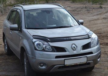 Дефлектор капоту мухобійка для Renault Koleos 2008-2011 2991 фото