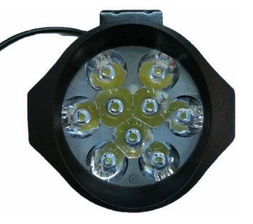 Додаткова LED фара Лідер 27W (3W*9) 10-30V &Oslash; 90x75x40 mm Далекий (166-27W) 1 шт (3294) 52056 фото