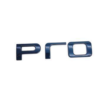 Эмблема надпись PRO для BYD Черный глянец 50&times;50 мм пластик (на скотче) 96172 фото