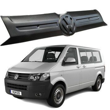Зимняя Накладка на решетку радиатора Volkswagen T5 T6 2010- Матовая FLY 35563 фото