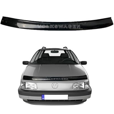 Дефлектор капота мухобойка Volkswagen Passat B3 1988-1993 Voron Glass 58910 фото