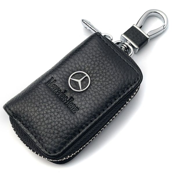 Автомобільна ключниця для ключів з логотипом Mercedes Benz 46104 фото