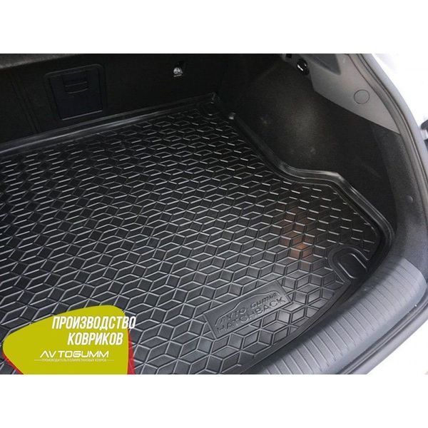Автомобильный коврик в багажник Hyundai i30 2019- Fastback / Резиновый (Avto-Gumm) 28039 фото