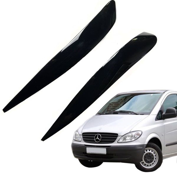 Вії фар для Mercedes Vito (W639) 2003-2010 Voron Glass RM20303 фото