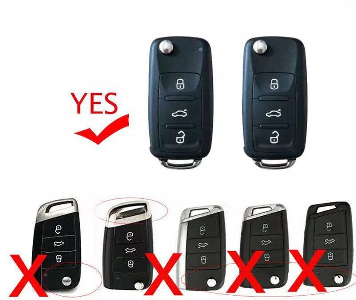 Чохол для автоключів Volkswagen Викидний Ключ (Брілок та карабін) Рожевий Оригінал (YC0002) 44725 фото