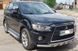 Дефлектор капоту мухобійка для Mitsubishi Outlander XL 2010-2018 Рестайлінг Євро Кріплення (Vip Tuning) MM30307 фото 2