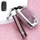Чехол для автоключей Volkswagen Выкидной Ключ (Брелок и карабин) Розовый Оригинал (YC0002) 44725 фото 1