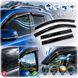 Дефлекторы окон ветровики Volkswagen Touareg I 2002-2010 Скотч 3M Voron Glass 86804 фото 4