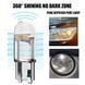 Автолампи світлодіодні LED 12V T10 0.5W (Скло Кругле) Синій Світло 1 шт 63471 фото 5