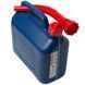 Каністра 5л Пластик HDPE Щільна Для Нафти Продуктів З Лійкою (BP-305) S4C_62901 фото