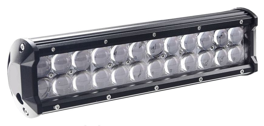 Світлодіодна балка фара LED / 305x107x73 mm / 72W / 3W * 24 / 10-30V / Далеке світло (D-72W) 42104 фото