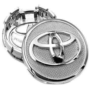 Ковпачки на литі диски Toyota 62 х 58 мм Хром 1 шт (6062K62) (42603-02320 42603-48140) 91322 фото