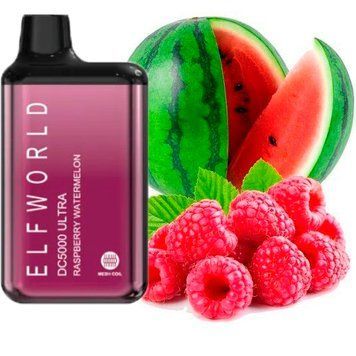 Elf Bar World DC5000 Ultra POD 5% Raspberry Watermelon - Малина Кавун (закінчився термін) 60218 фото