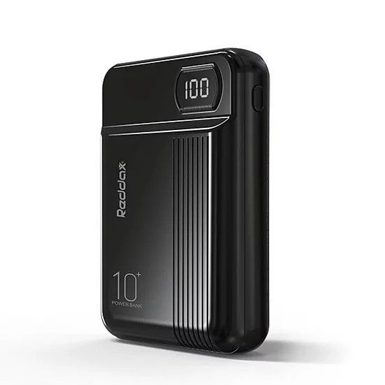 Портативний акумулятор Power Bank Reddax RDX-250 10000 MAh Чорний 24113 фото