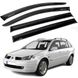 Дефлектори вікон вітровики Renault Megane II 2002-2009 Универсал Voron Glass 44649 фото 1