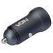 Автомобільний зарядний пристрій VOIN 30W, 1USB QC3.0 18W + 1PD 30W, 12/24V (C-36212) 101910 фото 1