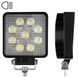 LED фара Brevia Sport Дальний свет 10-30V 27W (9x3W) 1980Lm Алюминиевый корпус IP68 (10642QSX1) 94884 фото 1