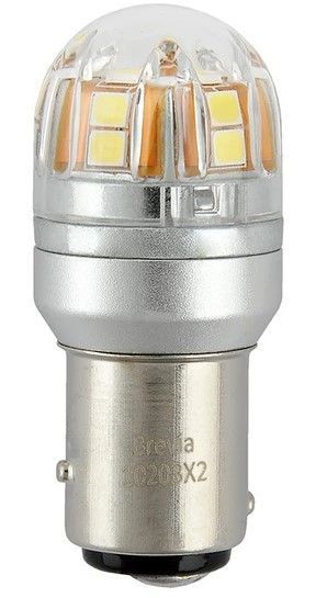 LED автолампа Brevia Spower 12/24V P21/5W 330Lm 15x2835SMD CANbus Оригінал 2 шт (10203X2) 10203X2 фото