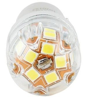 LED автолампа Brevia Spower 12/24V T25 P21W 15x2835SMD 330Lm 6000K CANbus 2 шт (10201X2) 10201X2 фото