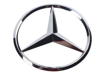 Эмблема задняя Mercedes-Benz W223 Хром 85 мм (на 3 направляющих) OEM A2238170100 95477 фото