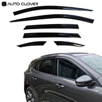Дефлектори вікон вітровики для Ford Kuga / Escape 2020- 6 шт (Auto Clover) 65095 фото