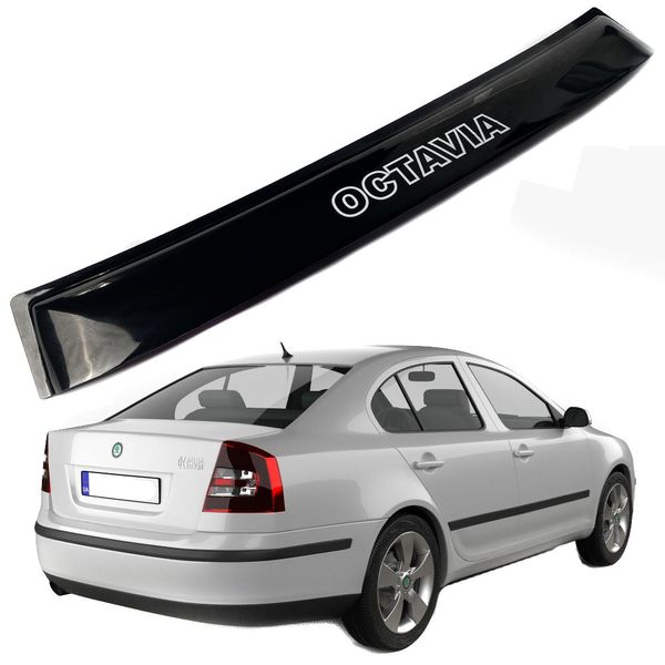 Cпойлер заднего стекла козырек для Skoda Octavia A5 Liftback 2004-2013 Voron Glass S4C_KS10204 фото